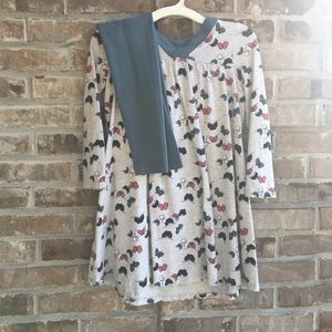 Tea Collection dress and leggings set 7